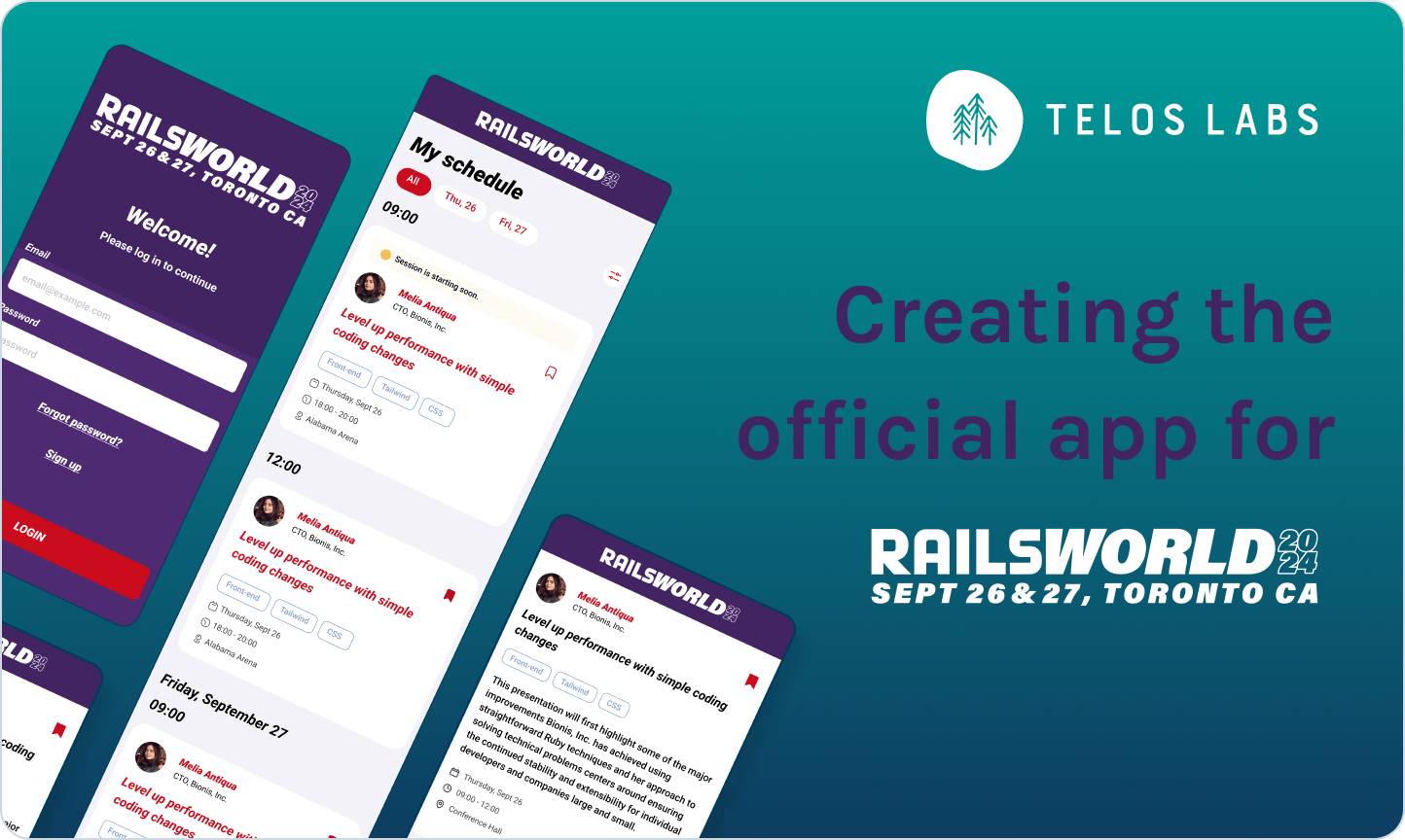 Creating the Rails World 2024 conference app
