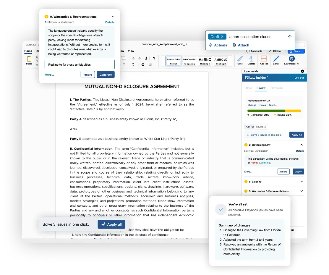 Law Insider case study demo snapshot