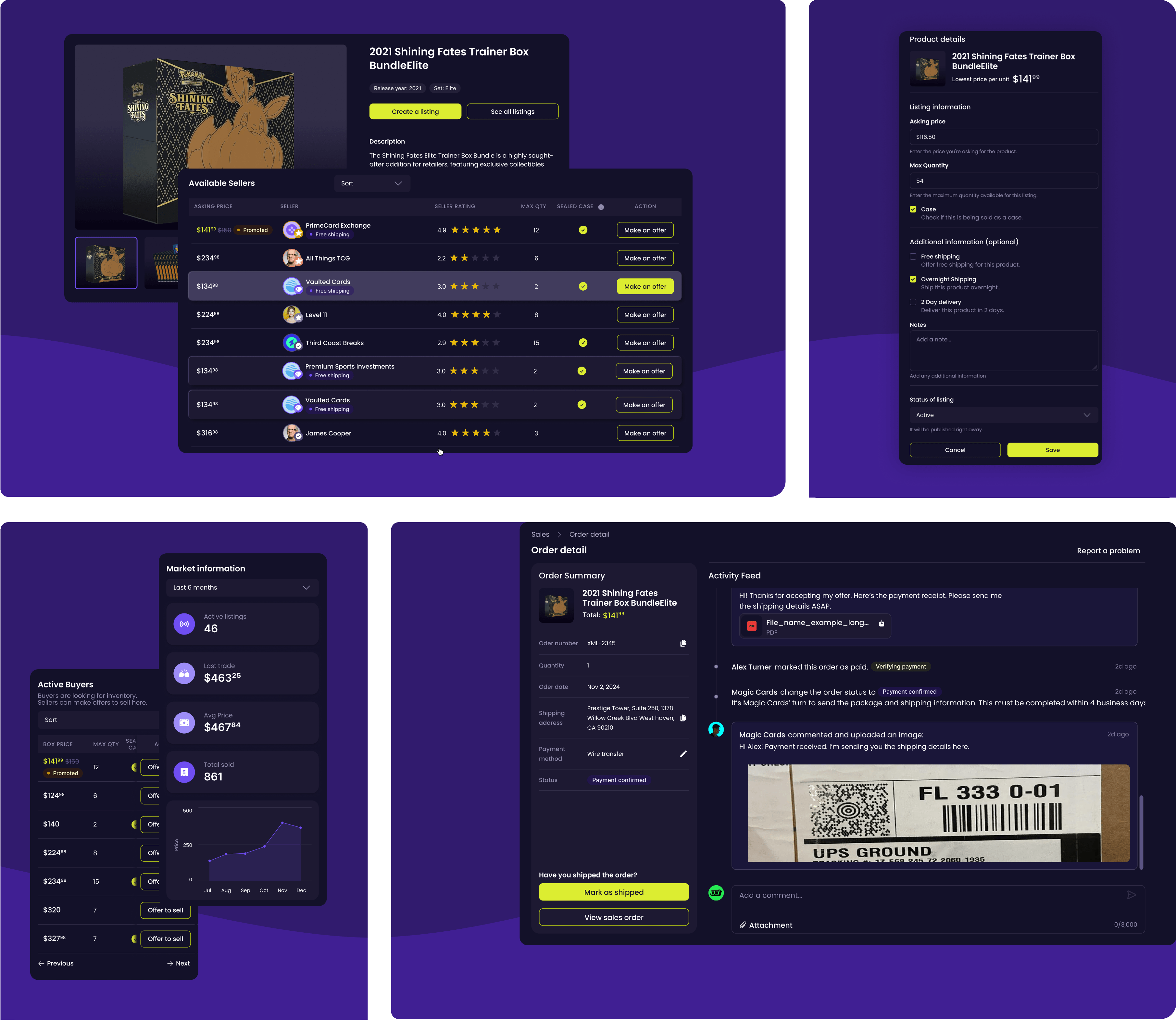 Hobby Market Pro platform gallery