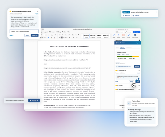 Law Insider AI for legal workflows