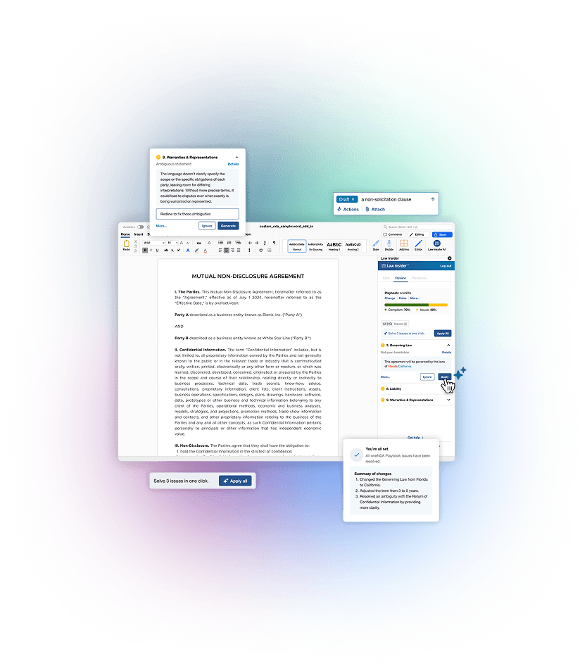 AI-Powered Legal Research & Contract Drafting Platform