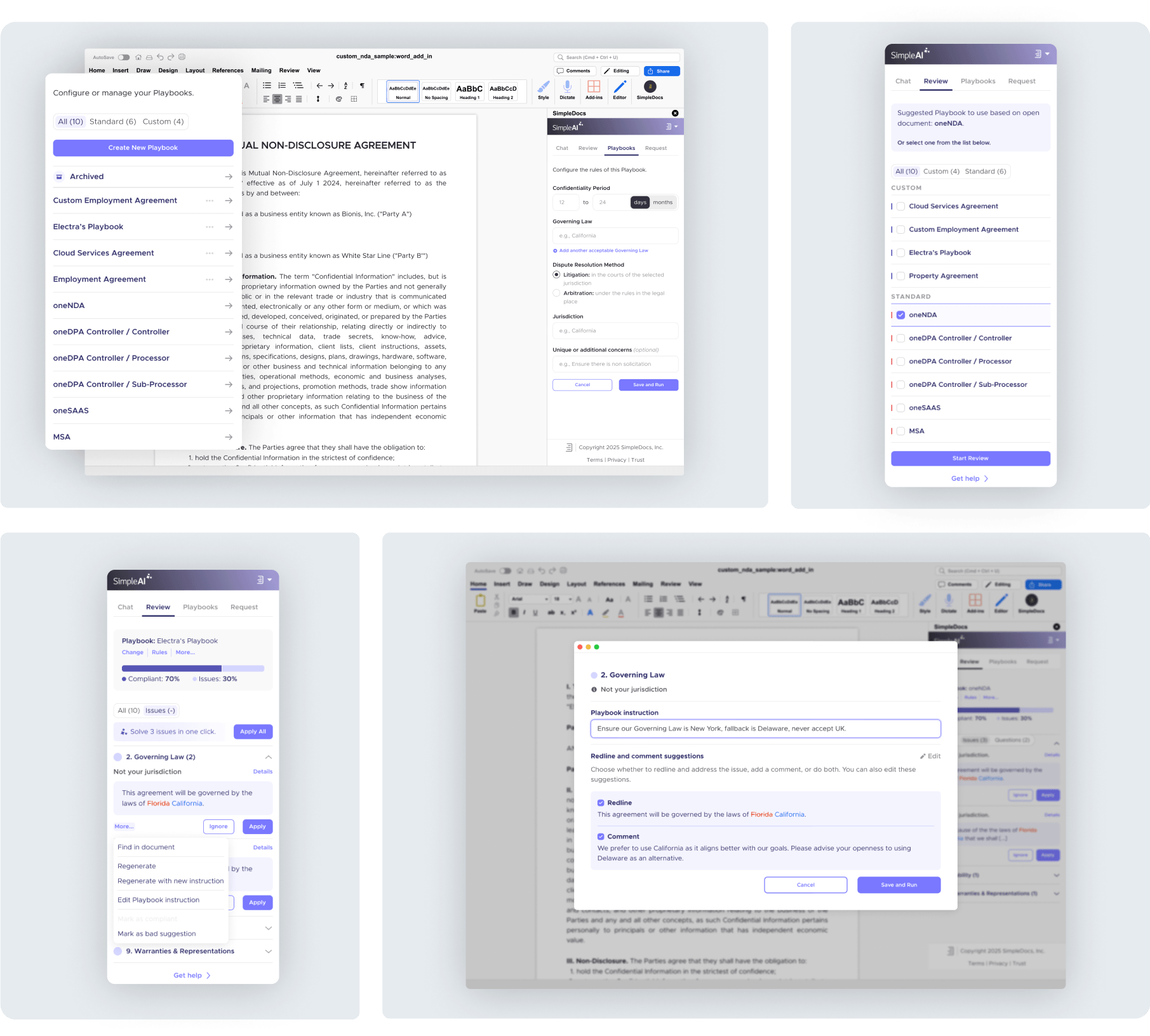Simple AI platform gallery