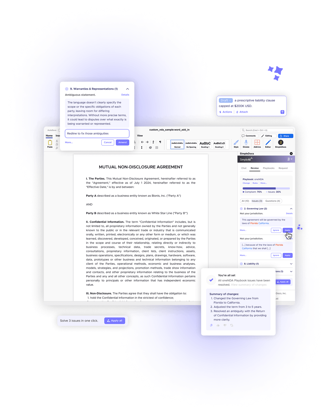 AI-Powered Legal Document Analysis & Compliance Platform