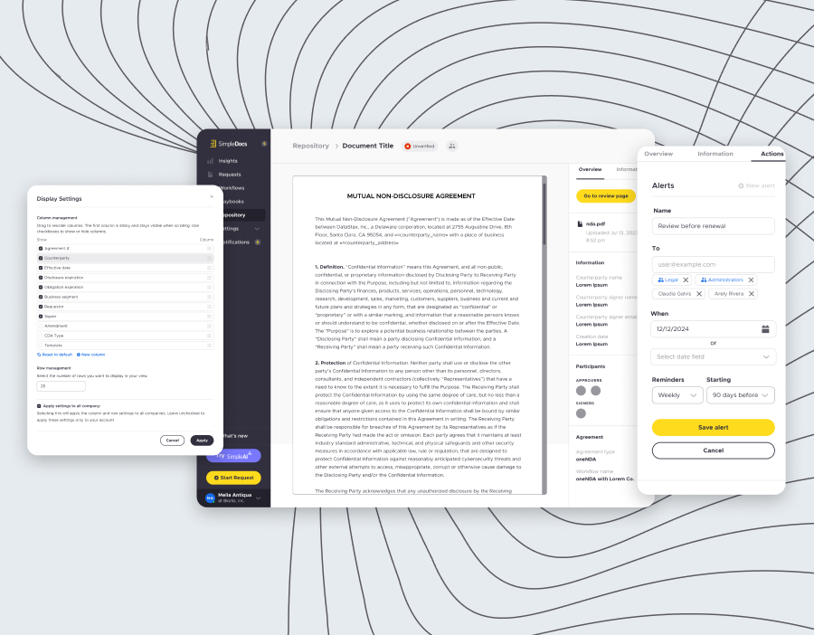 Automate and accelerate contracting